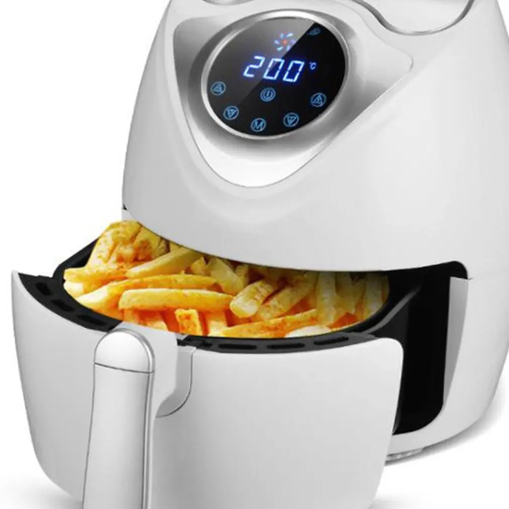 

3.5L Capacity 1300W Smart Temperature Control Commercial Electric Air Fryer Digital Led Touch Screen For Air Fried Pot Drop Ship