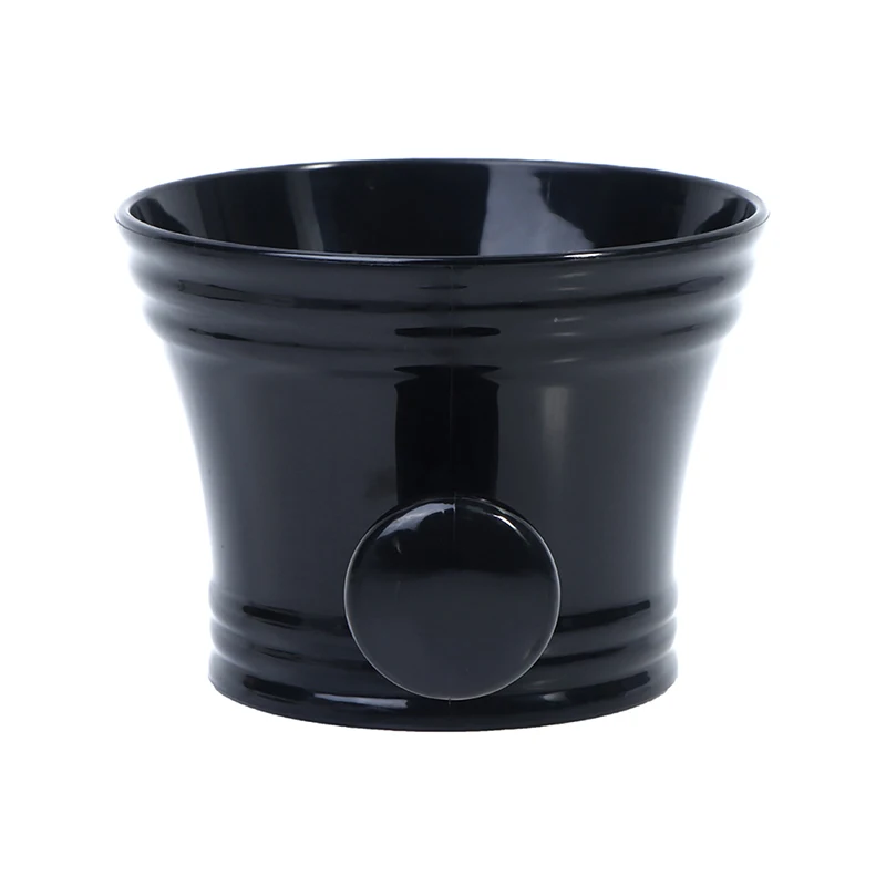 

Barber Cleaning Soup Cup for Razor Man's Plastic Barber Tools Shaving Bowl with Handle Soap Mug Bowl Professional for Home Salon