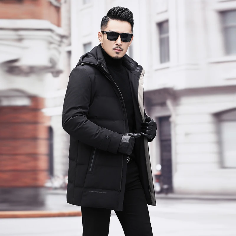 Мужская Длинная зимняя куртка размеры до 10XL 9XL 8XL 7XL | одежда