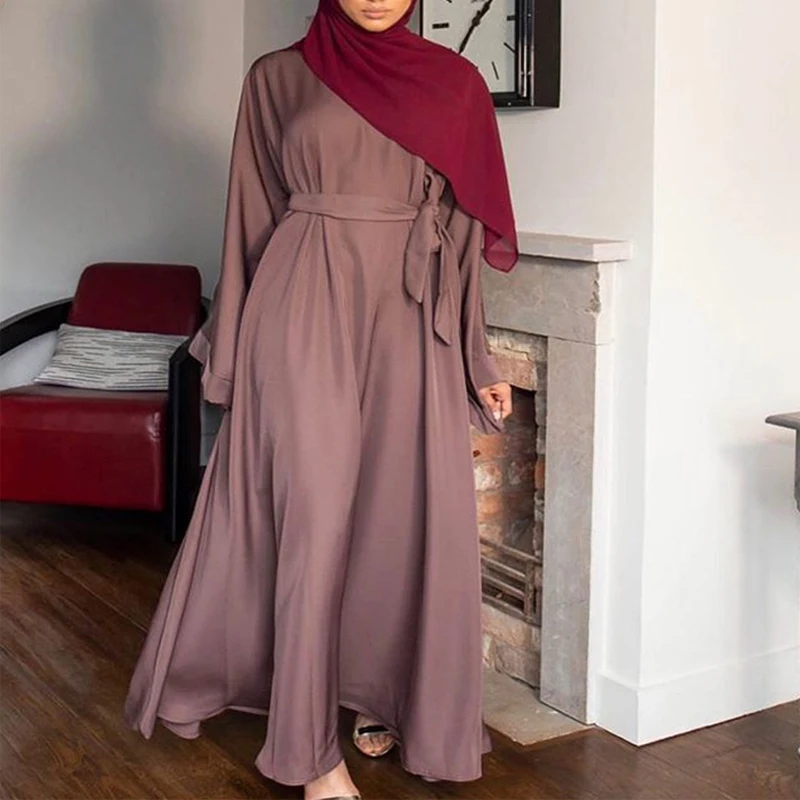 Мусульманская модная одежда для женщин Средний Восток Duibai Арабская молитва Рамадан кружевное платье в горошек