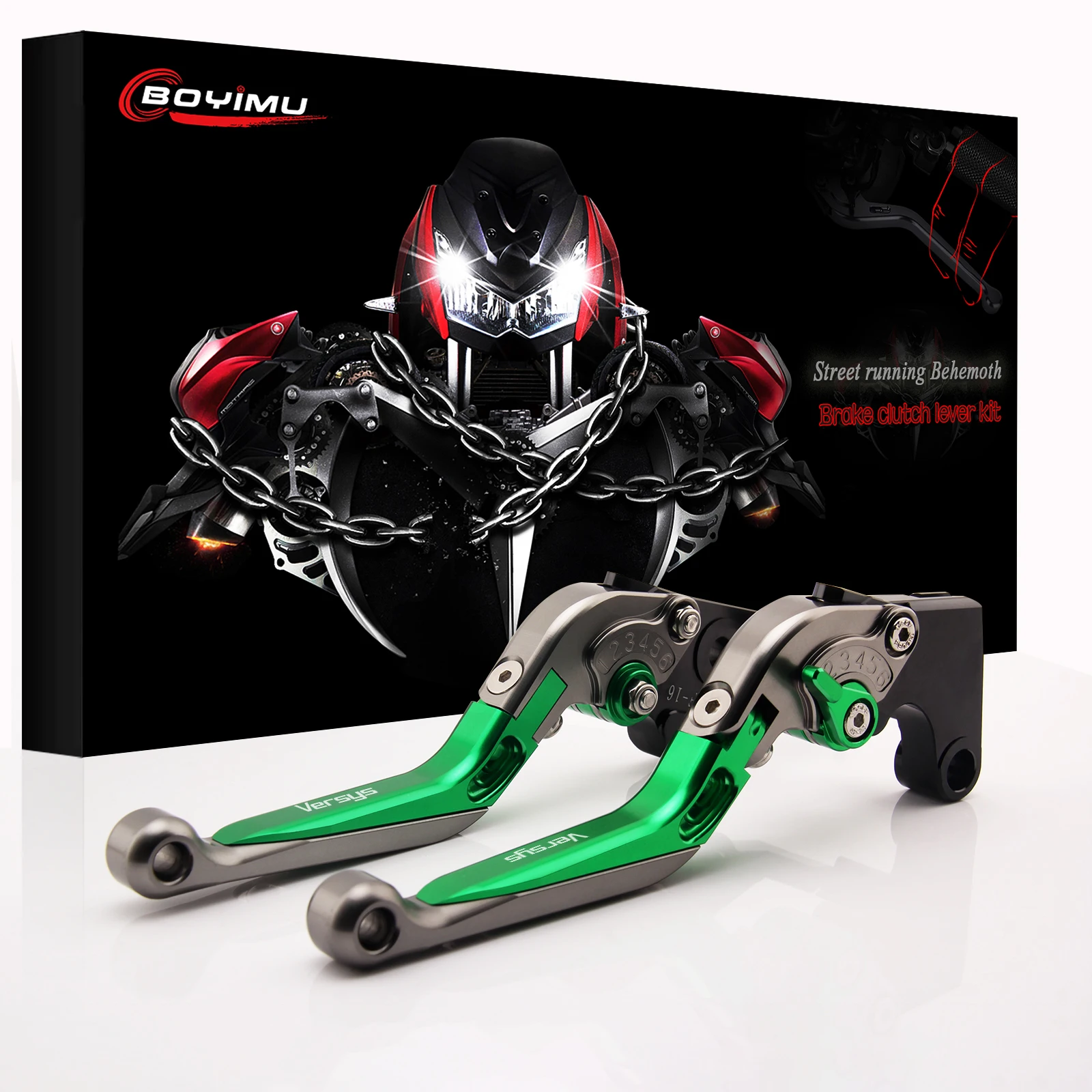 

CNC Adjustable Folding Extendable Motorcycle Brake Clutch Levers For KAWASAKI VERSYS300X VERSYS 300X 2017 2018 2019
