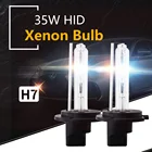 HCDLT 2 шт. 35 Вт HID ксеноновый светильник лампочка H1 H3 H11 9005 HB3 HB4 H7 темно-синий розового и фиолетового цветов желтый и зеленый цвета 6000K Автомобильные фары лампы