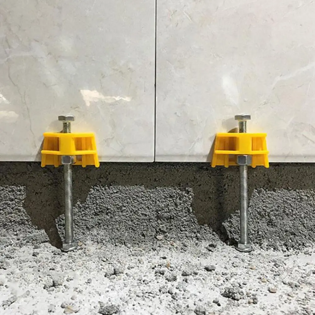 

1Pc Wall Tile Tool Leveler Leveling System Spacer Height Multifunctional Bolt Adjuster Thread Fine Rising Screw Tool Locato S1K2