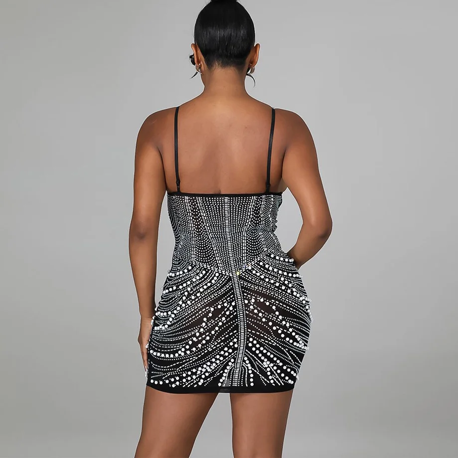 Сексуальные Платья для ночного секса экзотические на бретелях-спагетти