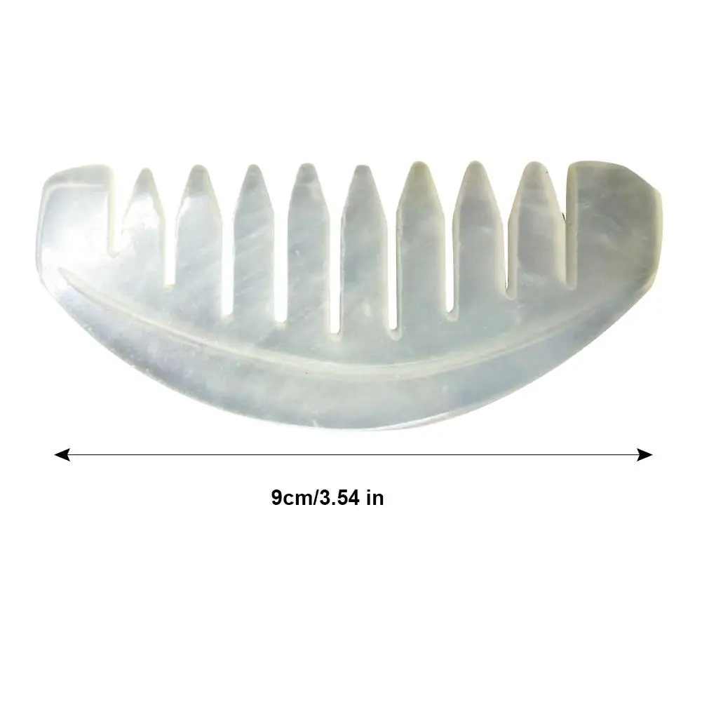 Натуральный нефрит соскабливающая Расческа массажная доска Нефритовая