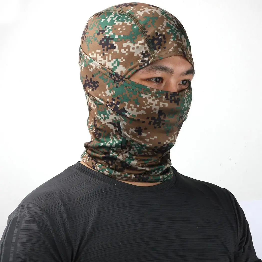 Camouflage Tactical Paintball Wargame Military Airsoft Hunting Hiking Skiing Protection Full Face Mask | Спорт и развлечения