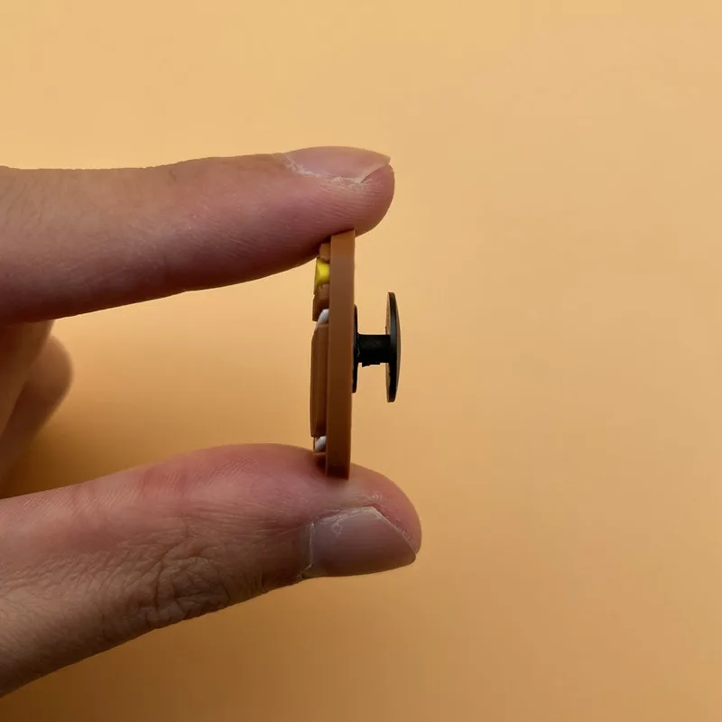 Free Shipping 1 Pieces PVC Slipper Accessories Sad Frog Heart Gesture Brown Pink Hat For  Charms Kids X-Mas Party Gifts