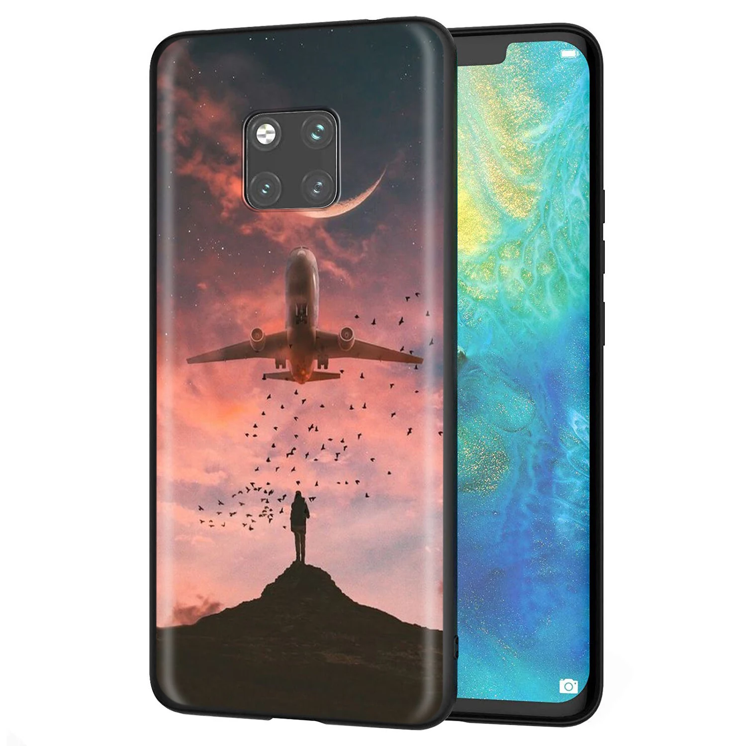 Силиконовый чехол для Huawei Honor 6a 7a 7c 7x8 9 10 Lite Pro Y6 2018 2017 Prime|Бамперы| |