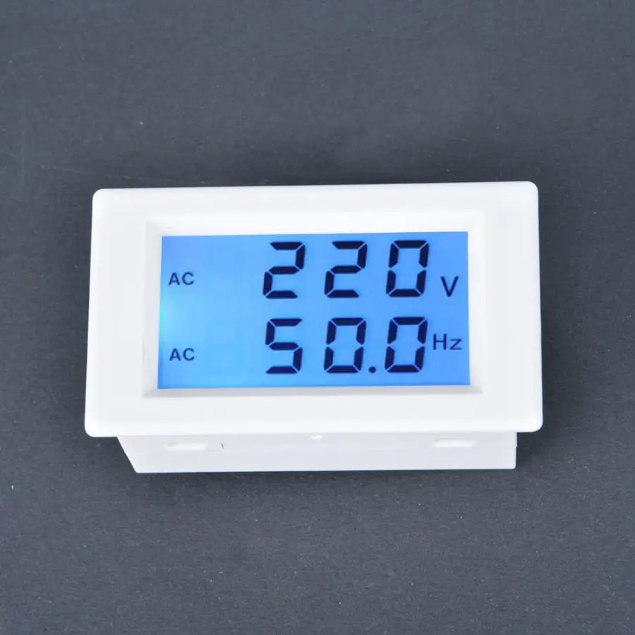 Вольтметр двухпроводная ЖК дисплей Экран измеритель напряжения вольтметра