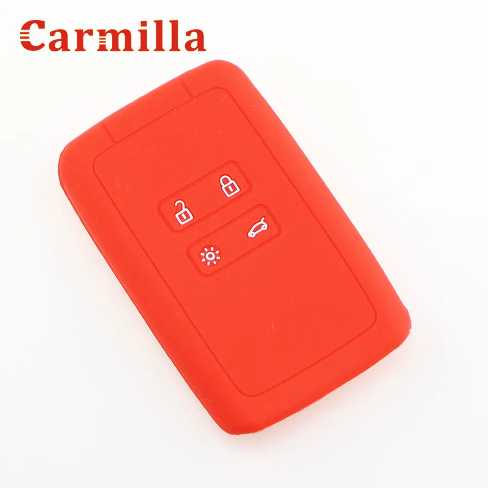 Силиконовый чехол держатель для автомобильных ключей 1 шт. накладка Renault Koleos Kadjar