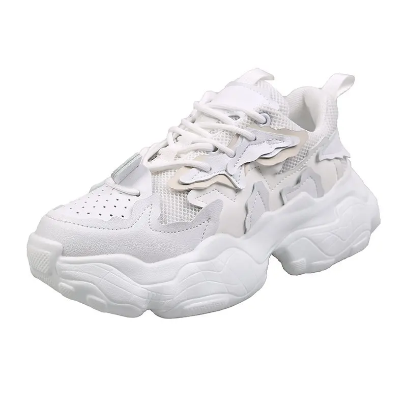 

Women's Sneakers 2021 Spring New Fashion Women Platform Sport Shoes Women Designers Mixed Colors Old Dad Shoes Deportivas Mujer