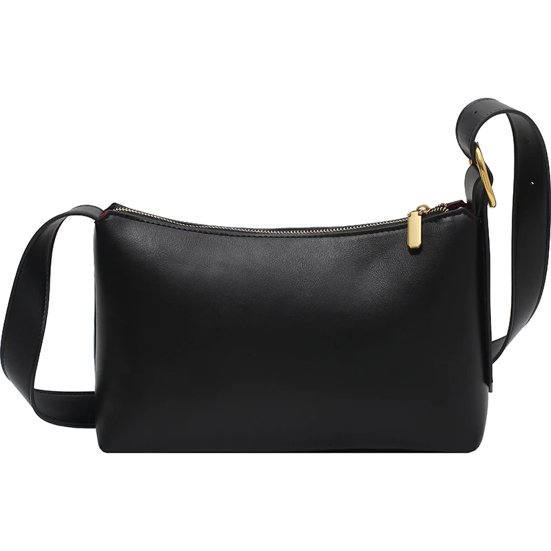 

Women's Designer Luxury 2021 Fashion New High quality PU Leather Women Handbags Solid color vintage Shoulder Messenger Bag