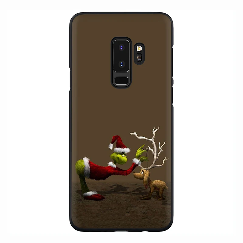 B7 EWAU Монстр Гринч силиконовый чехол для телефона для Samsung Galaxy S6 S7 край S8 S9 S10 плюс S10e Note 8, 9, 10, M10 20 30 40 - Цвет: B7