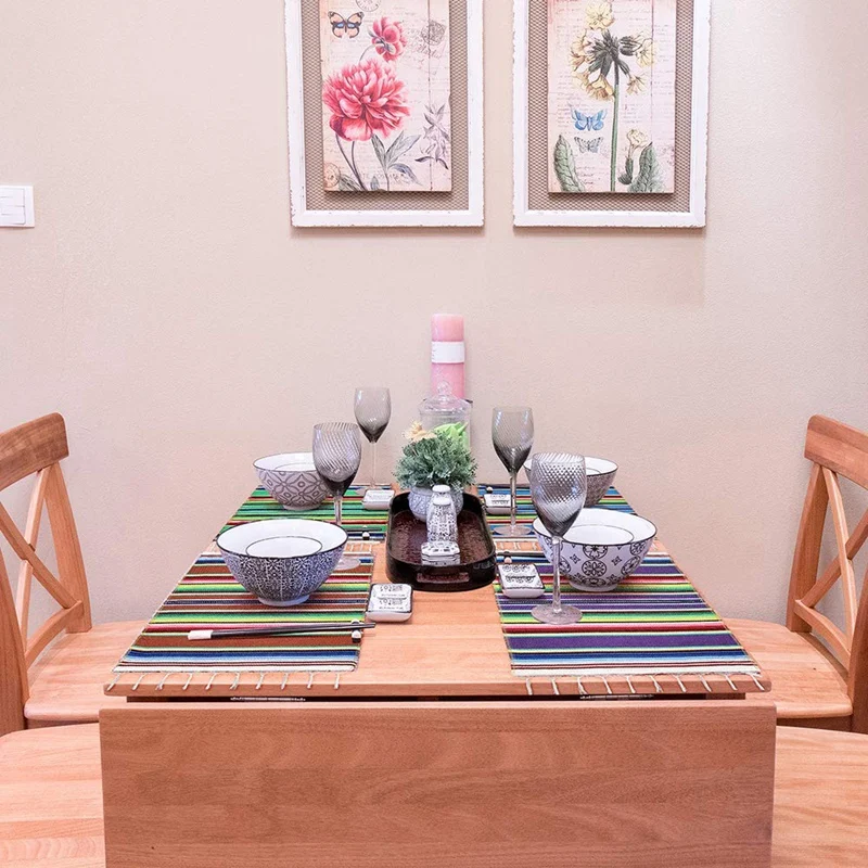 Новинка-мексиканские коврики для стола мексиканские разные салфетки вечерние