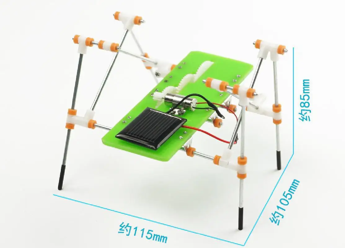 Лидер продаж новая версия интересные DIY солнечный четвероногий Робот детские