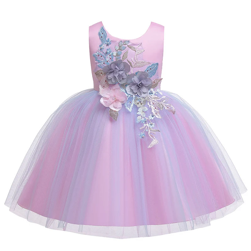 Нарядное летнее платье для девочек на свадьбу или вечевечерние подростков |