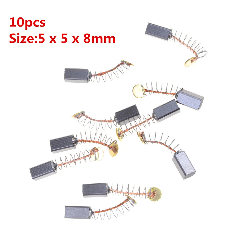 

Carbon Brush for Tool Accessories For Motor and Mini Grinder Motor Mini Drill Accessories Abrasive Tools 10pcs/lot