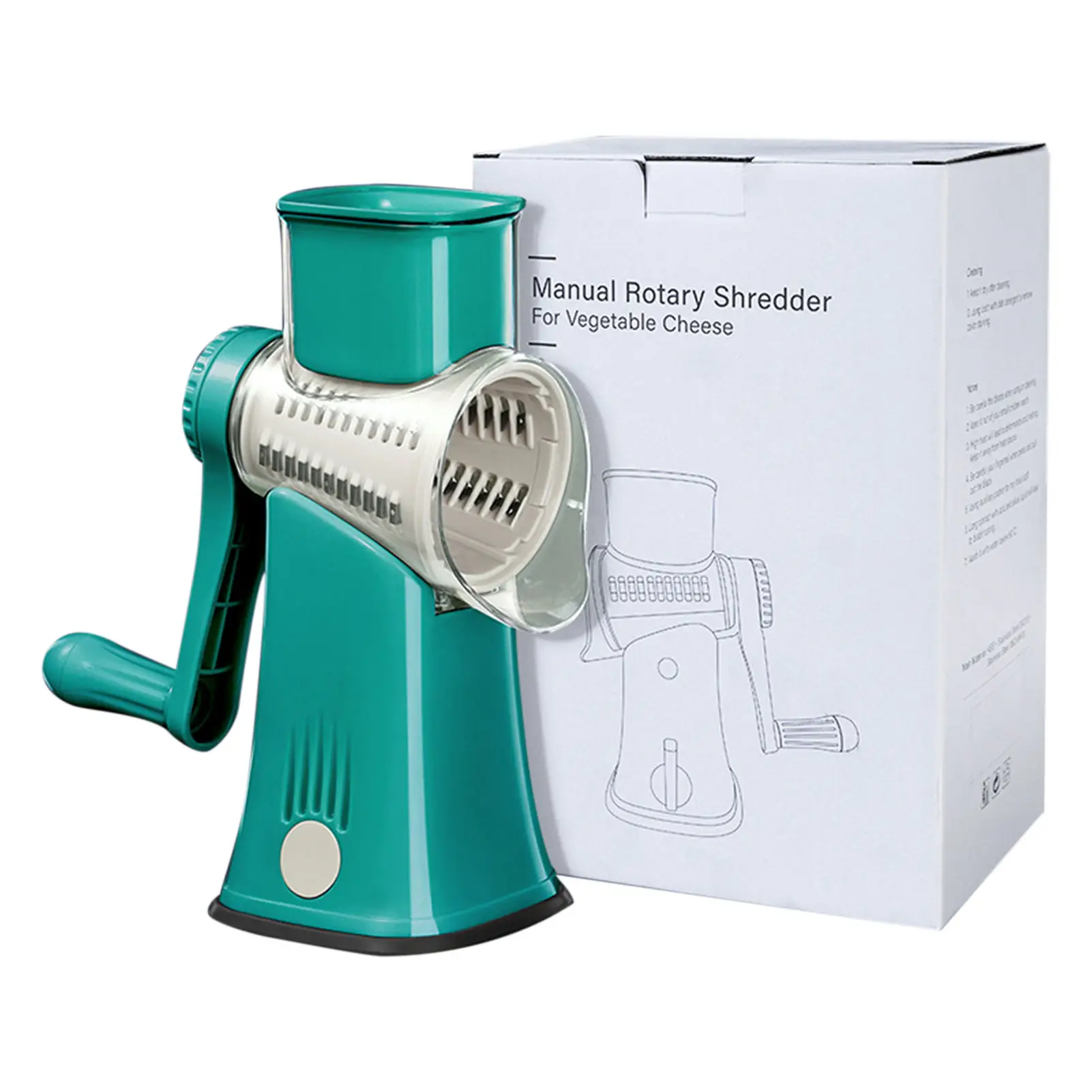 

Kitchen Hand Drum Multi-function Vegetable Cutter Vegetable Slicer Grater Household Shredder Slicer Easy To Disassemble Clean