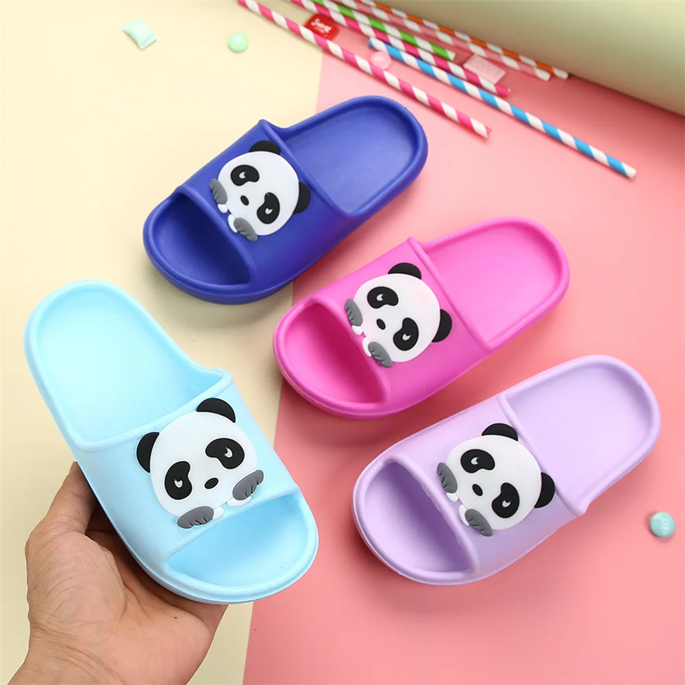 Летняя детская обувь для девочек Тапочки с рисунком осьминога героями из