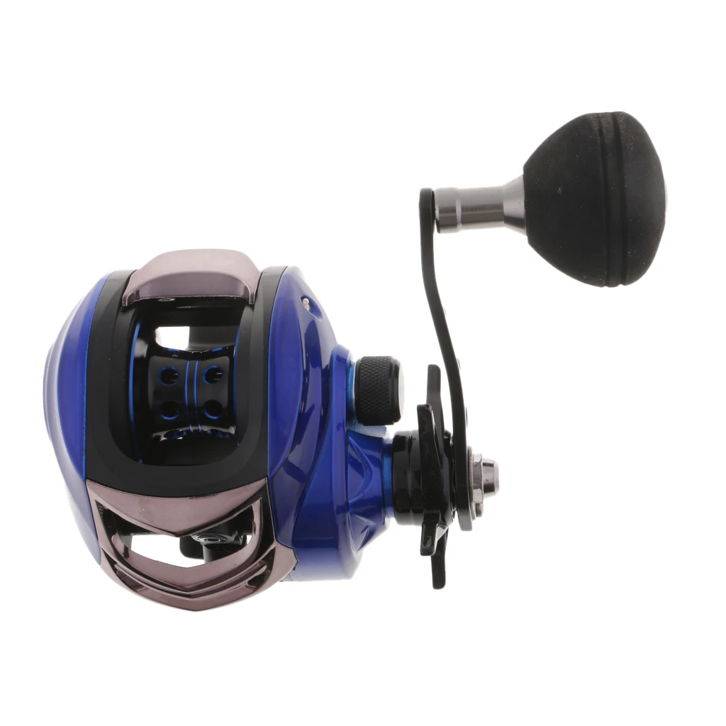 

Single Handle Baitcasting Reels 6.3:1 High Speed 13+1Bearings Super Power Drag Fishing Reel Left / Right Hand