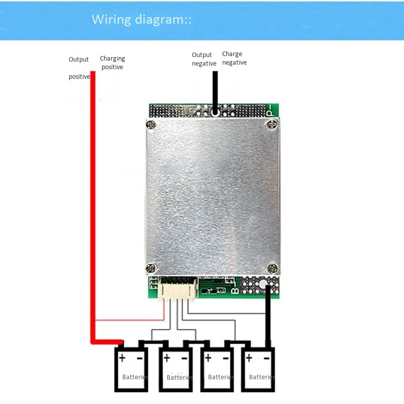 4S 12V 100A BMS литий-железо литиевая Батарея Зарядное Устройство Защиты доска с
