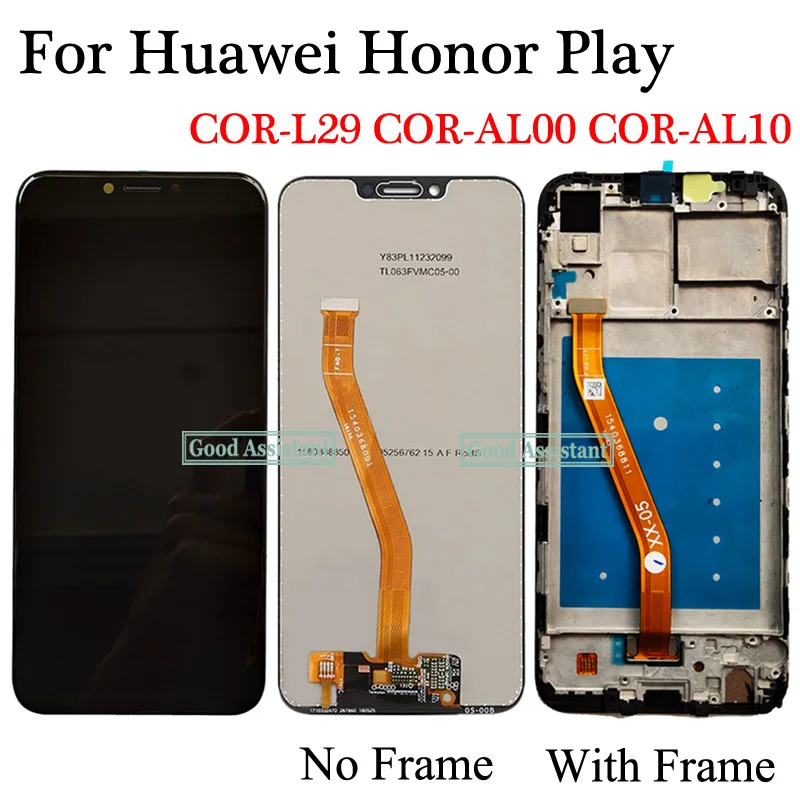 Дисплей с тачскрином и дигитайзером в сборе для Huawei Honor Play COR-L29 100% дюймов 6 3 |