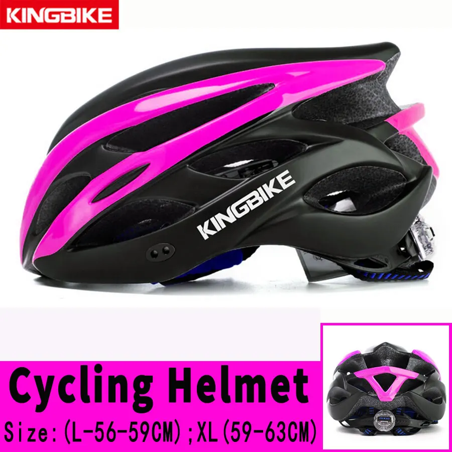 872-T3 KINGBIKE велосипедный шлем, шлем для шоссейного велосипеда, ультра-светильник для горного велосипеда, MTB, CE, защитный Бонтрагер, ПВХ+ EPS велосипедные шлемы, велосипедный светильник, шлем - Цвет: 872-T3