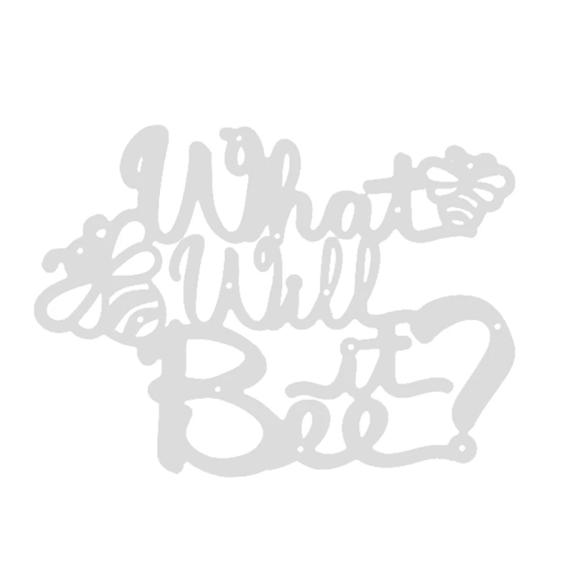 

What Will it Bee Metal Cutting Dies Stencil Scrapbooking DIY Album Stamp Paper