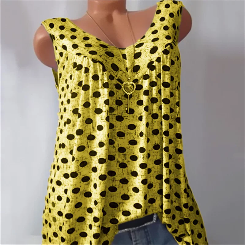 

2021 summer women's v-neck T-shirt vest fashion hot top BL30392