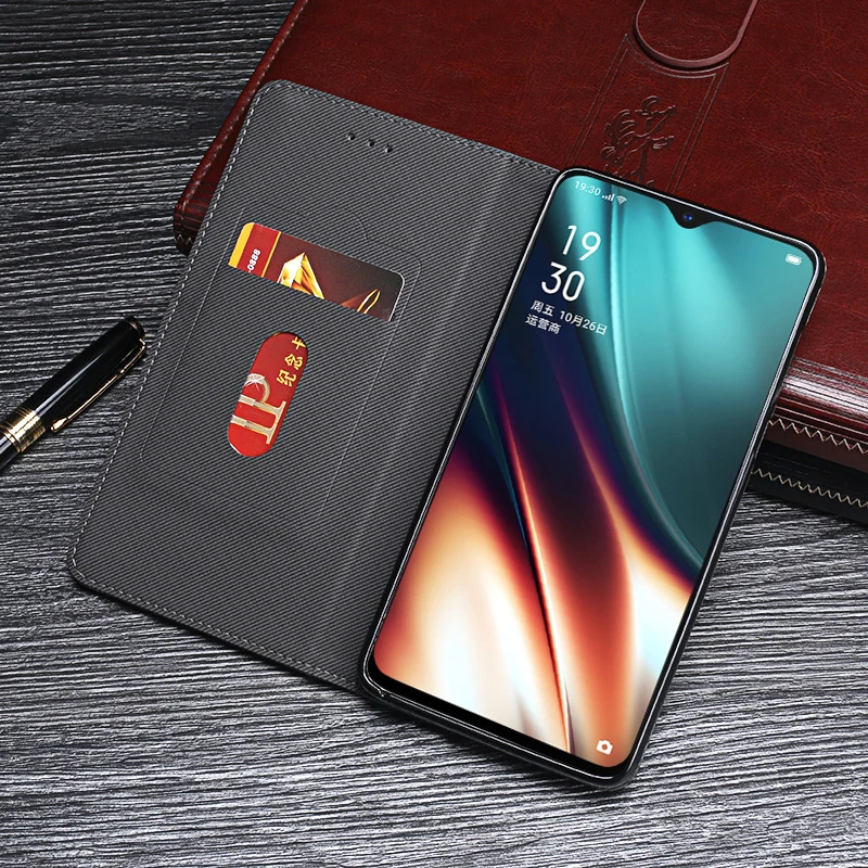 Чехол-Кошелек для Oppo K5 Ретро Чехол-книжка флип из искусственной кожи чехол-подставка для телефона s для Oppo Realme X2 XT чехол для телефона 6,4 дюймов