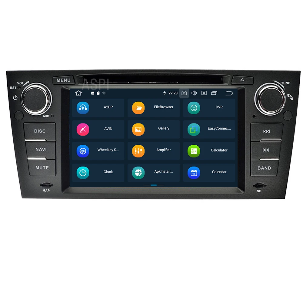 Android 9 0 автомобильный DVD плеер с спутниковой навигацией для BMW 3 серии/E90 E91 E92 E93