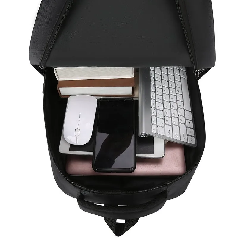 

Fashion Oxford Men Laptop Backpack Trend Solid Color Men's Bagpack Large Capacity College Students Daily Bag 2021 Simple Mochila