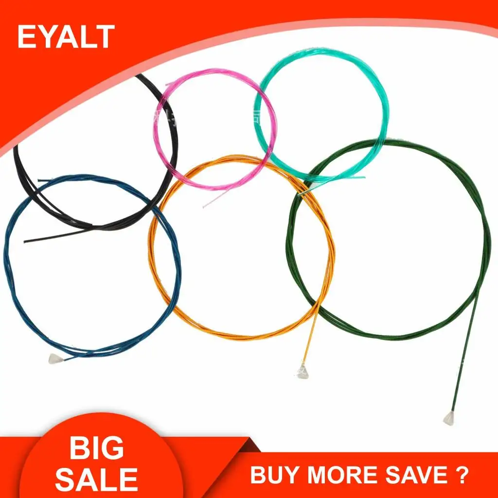 

6 pcs Strings of Classical Guitar Color Strings