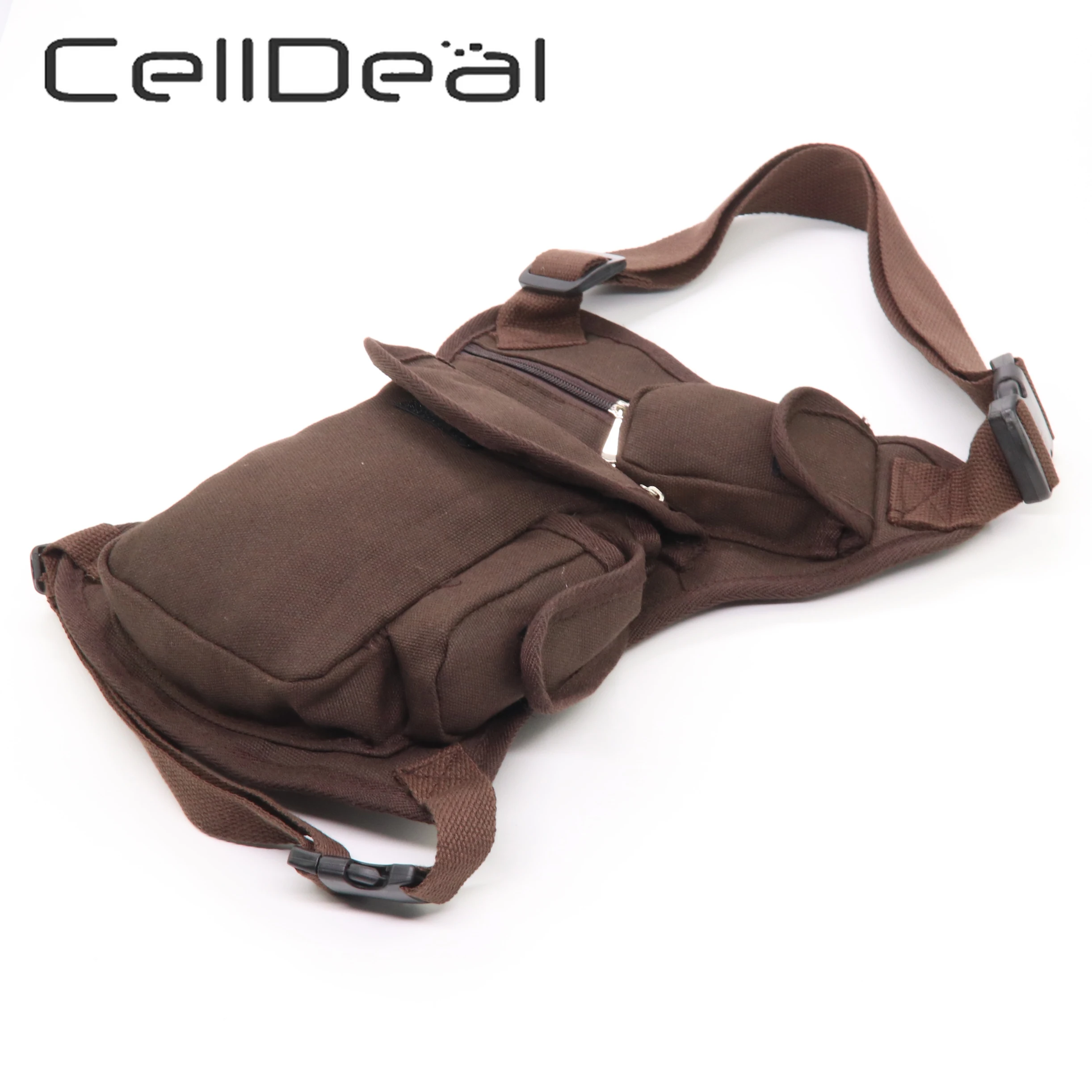 CellDeal Высококачественная многофункциональная хлопковая холщовая поясная сумка