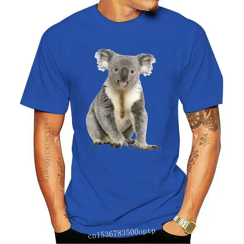 

Koala T-Shirt2019 fashionable Brand 723%cotton Printed Round Neck T-shirts cheap wholesale