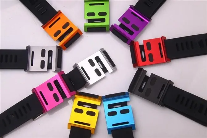 Вставной стильный алюминиевый металлический ремешок для наручных часов второго