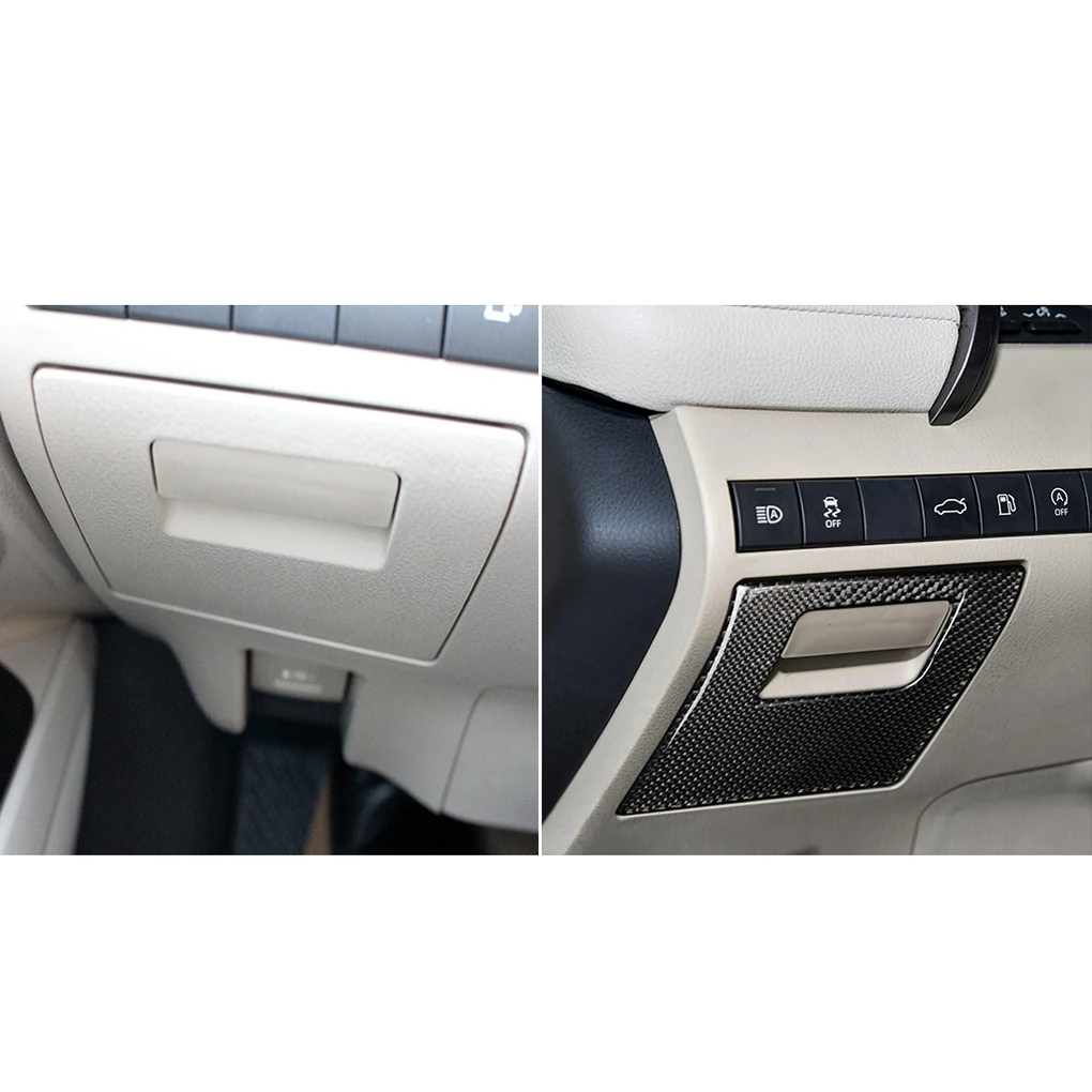 

Replacement For Toyota Camry 2018-2019 Car Type Glove Box Sticker Carbon Fiber Cover Trim Decor