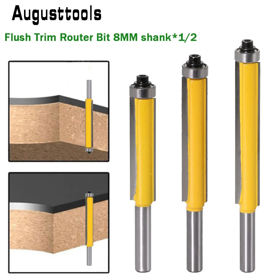 Подшипник для концевой фрезы 8 мм хвостовик 1/2 дюйма|Фреза| |