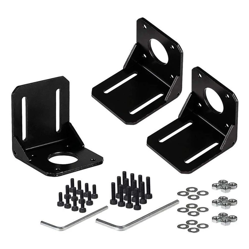 Монтажный кронштейн для шагового двигателя 3 шт. из легированной стали L Nema 17 с