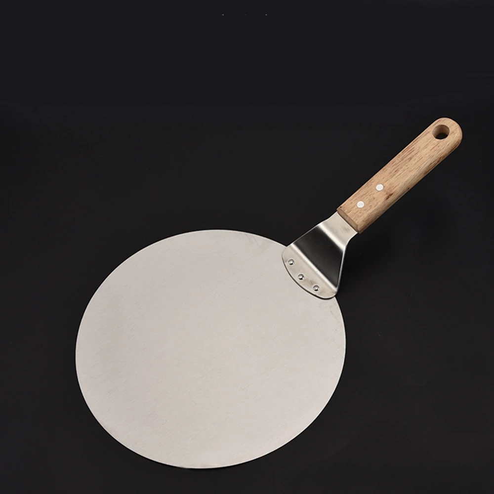 Лопатка для пиццы Серебристая из нержавеющей стали 25 см | Дом и сад