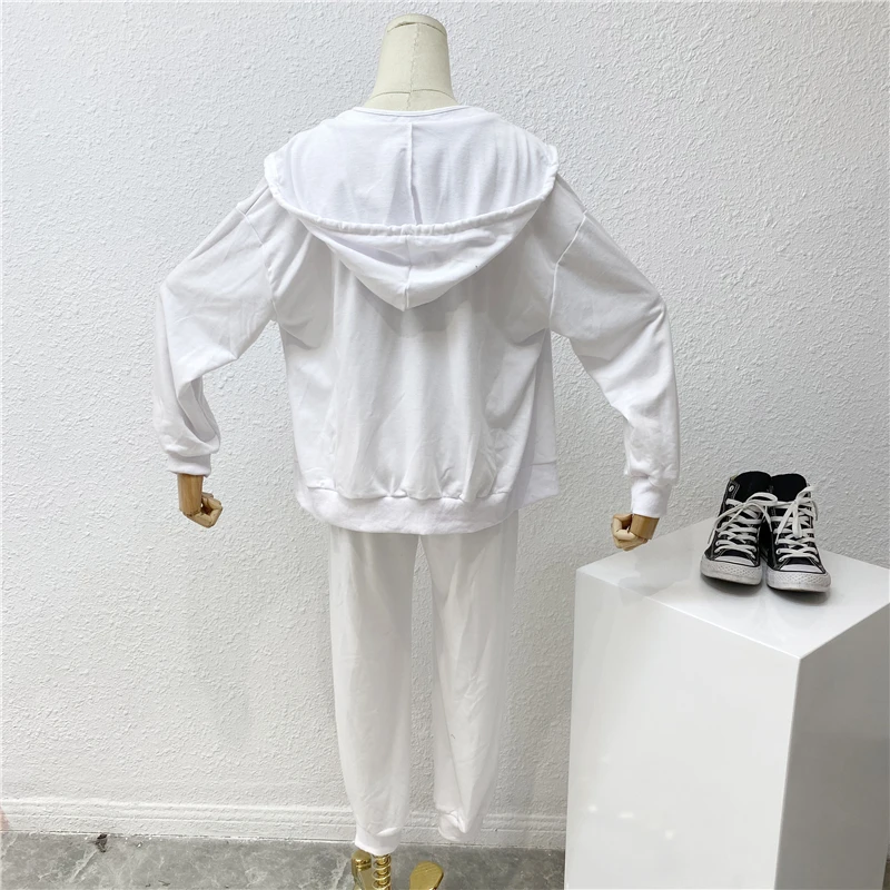 2021 весенний женский Повседневный Спортивный костюм для фитнеса комплект из