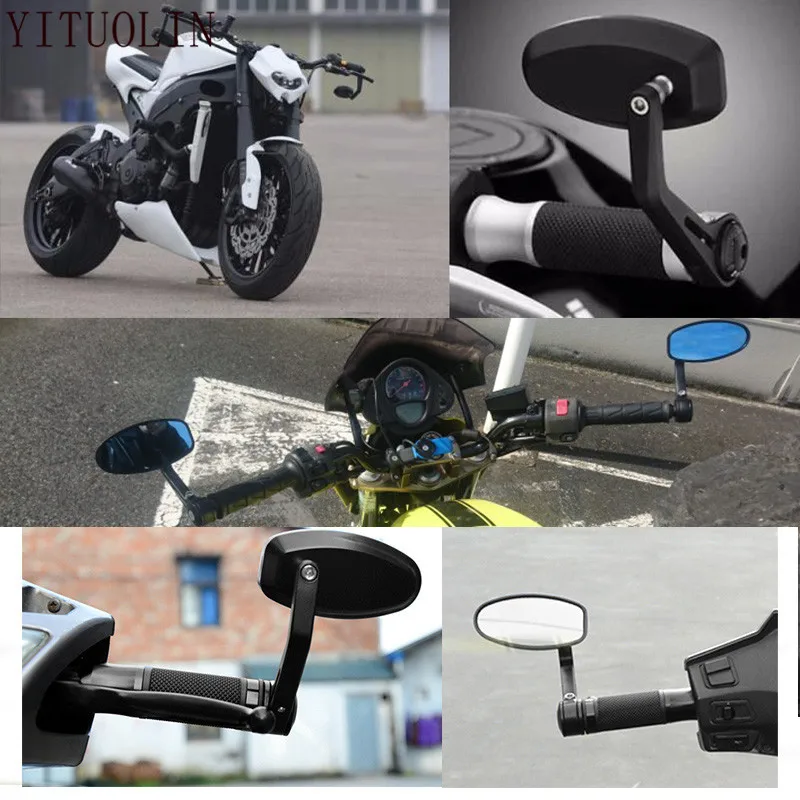 Мотоциклетное зеркало заднего вида для TRIUMPH street тройное 675 скорости 1050 tiger тройная