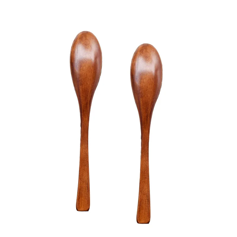 Конкурентоспособная продукция лаковая ложка в форме эллипса деревянная