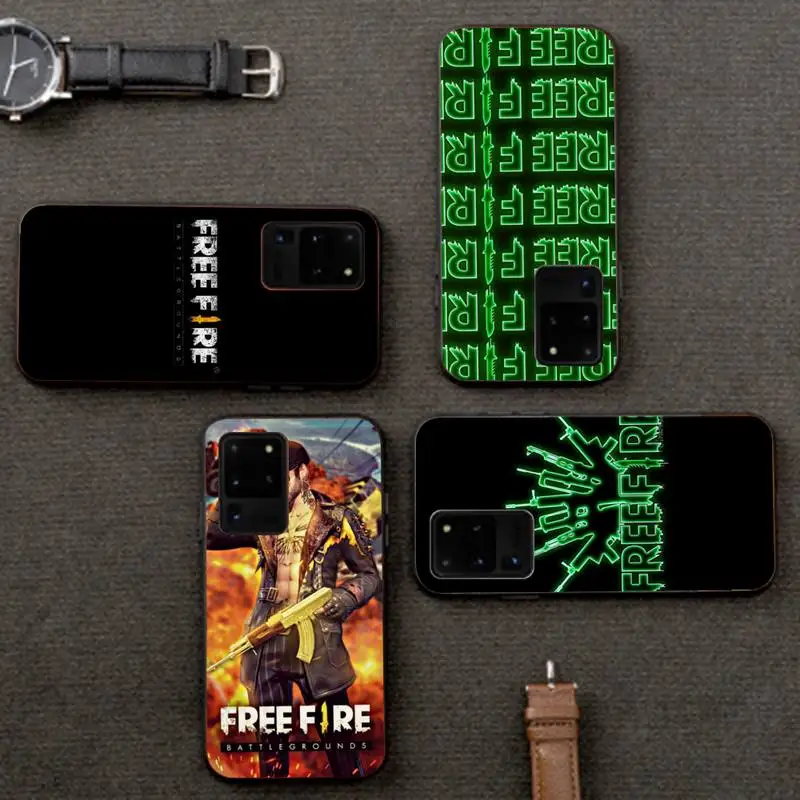 

Criminal Bundle Free Fire Phone Case For Samsung S20 S10 S8 S9 Plus S7 S6 S5 Note10 Note9 S10lite