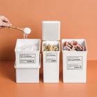 Бытовые коробки для стирального порошка, коробка для хранения стирального порошка с емкостью, корзины для хранения, бутылка, коробка для стирального порошка