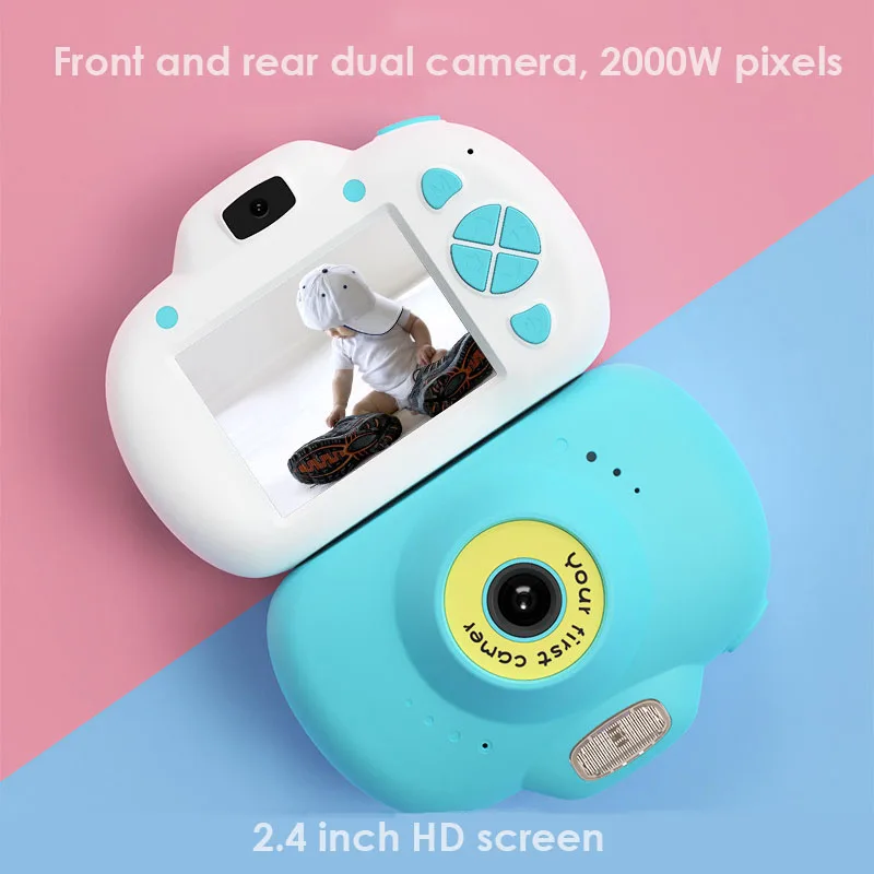 

Children's Camera Toys Kids Mini Camera 2.4inch Photo Camera Toys For Girls Birthday Pictures For Children Toys Baby Photozone