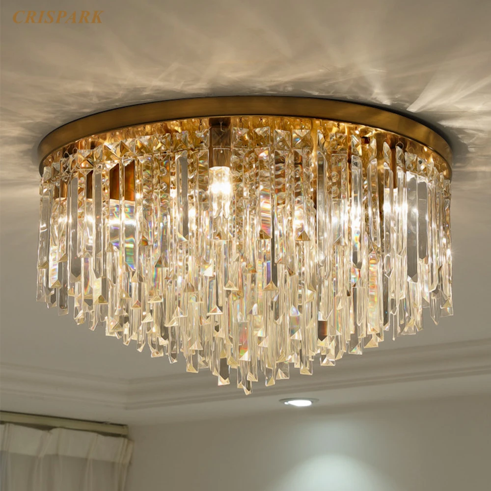 Современные потолочные светильники с медной рамой светодиодный светильник