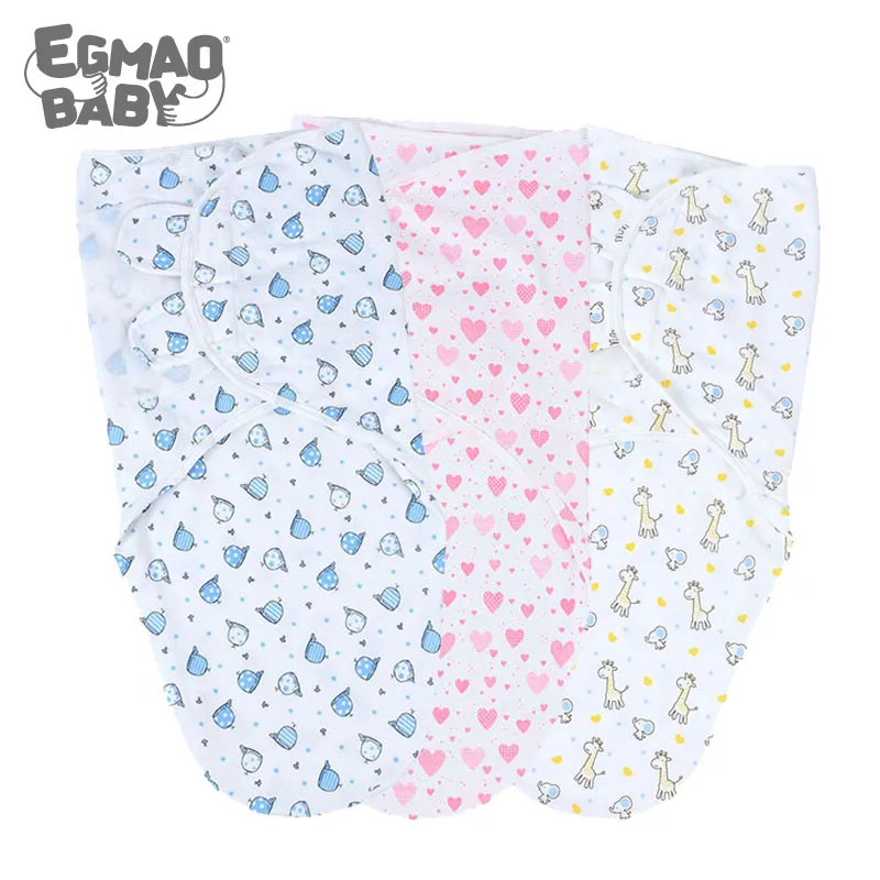 3 упаковки регулируемое Пеленальное Одеяло детское одеяло мягкое Пеленальный