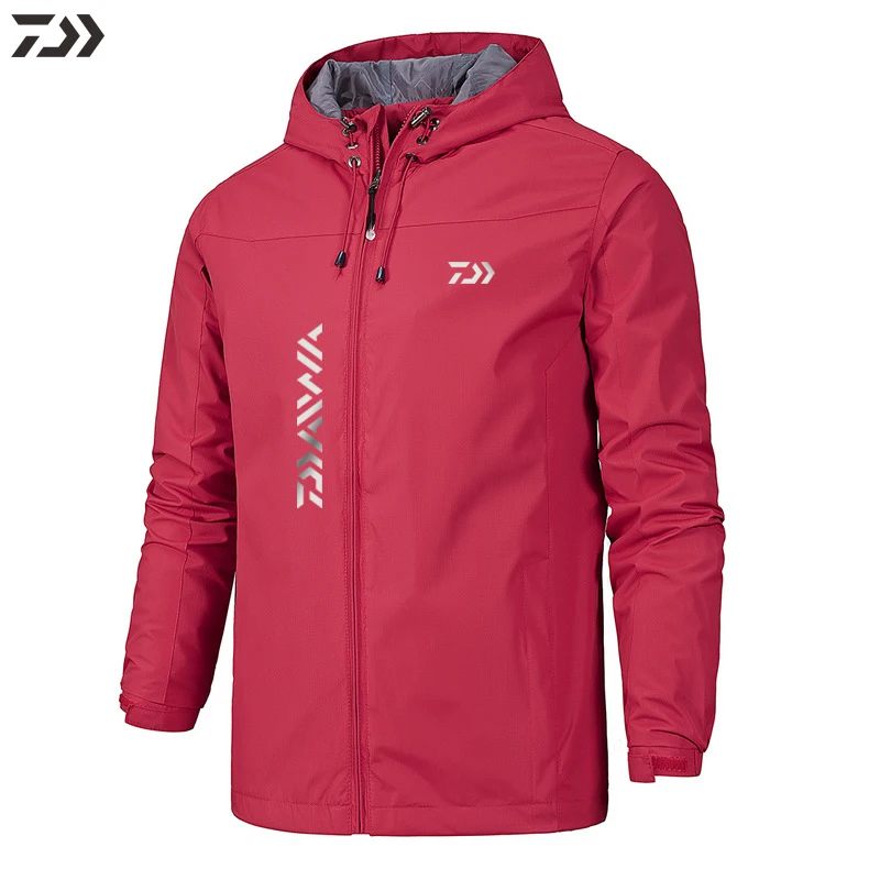 

Daiwa Clothing Fishing Hooded 2020 Autumn Coat Fishing Jacket Waterproof Windproof Outdoor Jackets Men Jacket Fishing Clothing