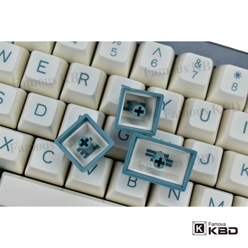Maxkey SA колпачок для ключей зеленый и белый цвет подходящий двухцветный процесс